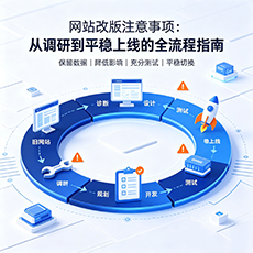 绍兴建站-网站改版注意事项：从调研到平稳上线的全流程指南