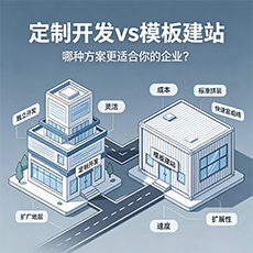 绍兴建站-定制开发vs模板建站：哪种方案更适合你的企业？
