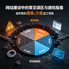 越城建站-网站建设中的常见误区与避坑指南