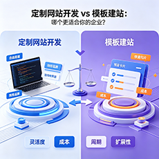 绍兴建站-定制网站开发 vs 模板建站：哪个更适合你的企业？